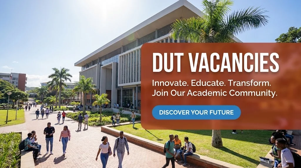 DUT Vacancies in Durban University of Technology DUT Vacancies in Durban University of Technology