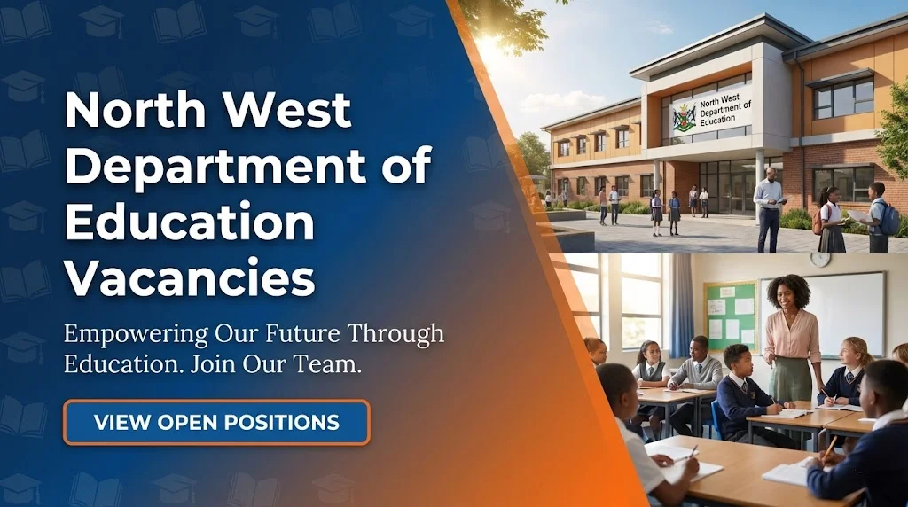 North West Department of Education Vacancies Across South Africa