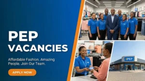PEP Vacancies Apply Online for Part Time Jobs