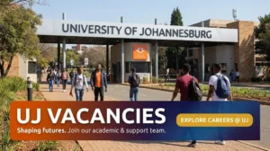 UJ Vacancies in University of Johannesburg for Fresh Graduates